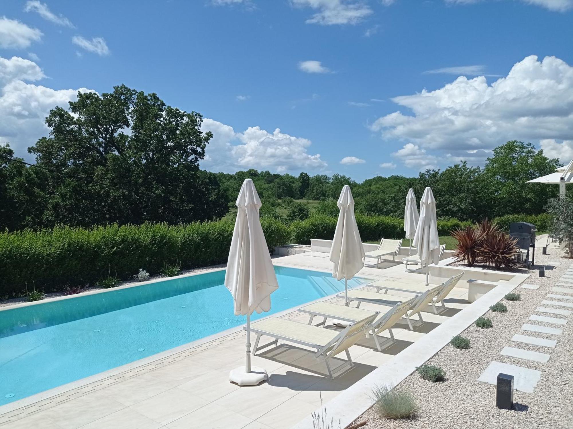 Vila Terra Histria - Boutique Stone House Oprtalj Exteriér fotografie
