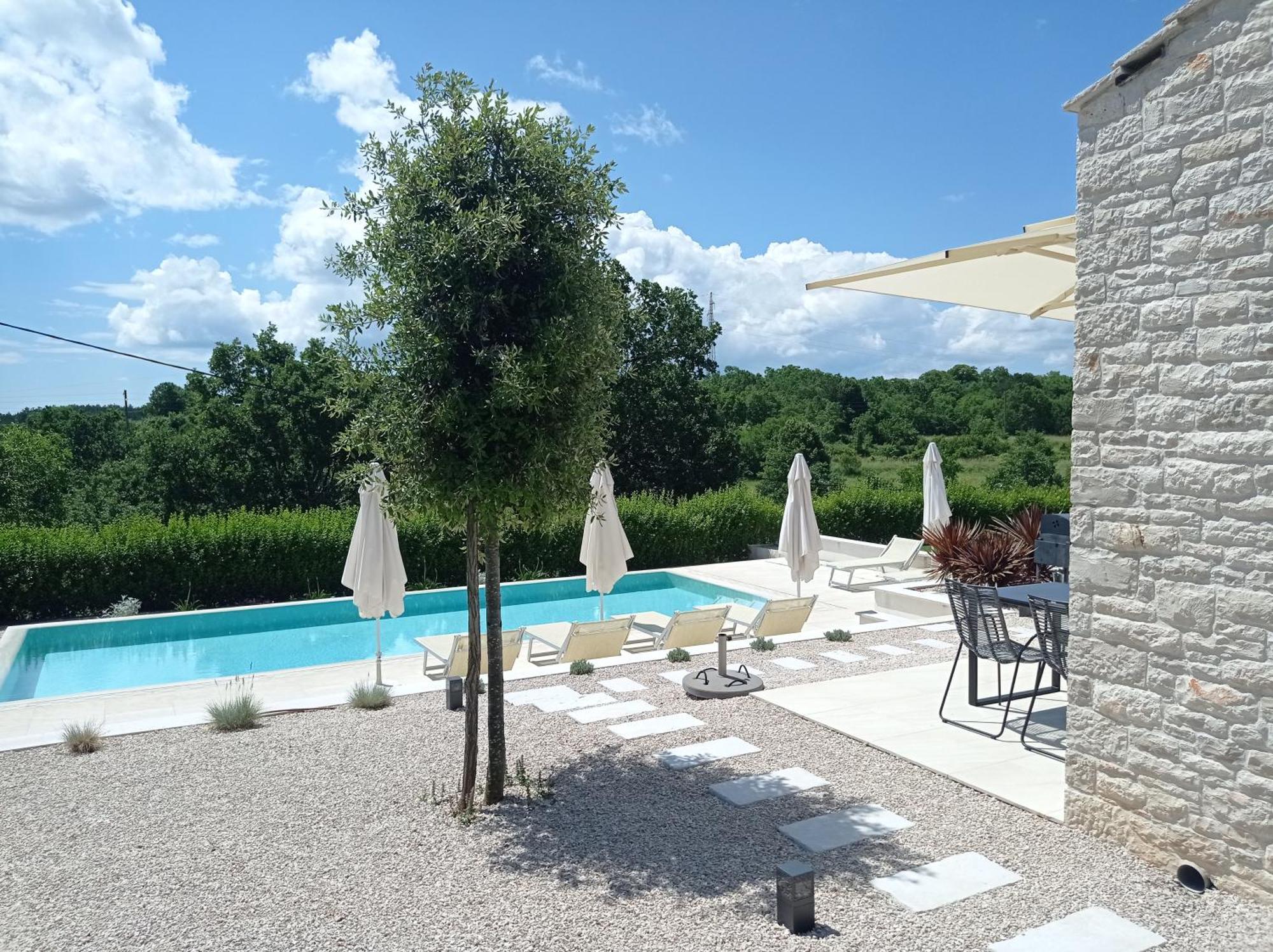 Vila Terra Histria - Boutique Stone House Oprtalj Exteriér fotografie